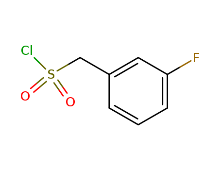 Benzenemethanesulfonylchloride, 3-fluoro-