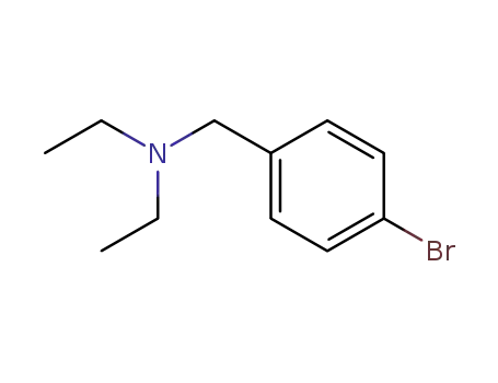 Molecular Structure of 4885-19-2 (4-(Diethylaminomethyl)-bromobenzene)