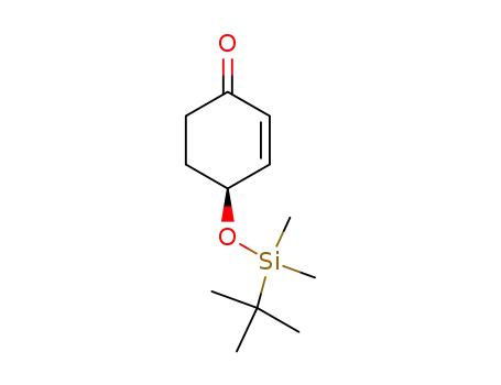 2-Cyclohexen-1-one, 4-[[(1,1-dimethylethyl)dimethylsilyl]oxy]-, (4S)-