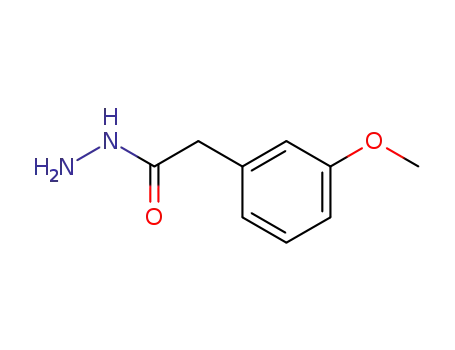 Molecular Structure of 34624-38-9 (2-(3-METHOXYPHENYL)ETHANOHYDRAZIDE)