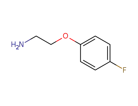 Molecular Structure of 6096-89-5 (2-(4-FLUORO-PHENOXY)-ETHYLAMINE)