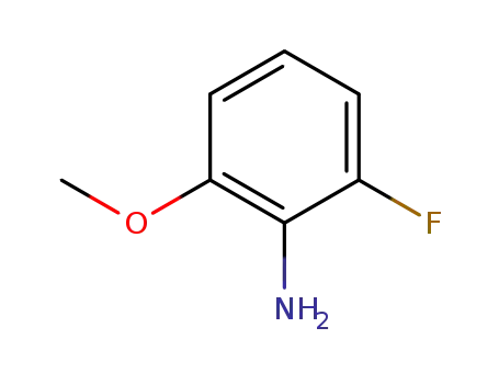 Molecular Structure of 446-61-7 (2-FLUORO-6-METHOXYANILINE)