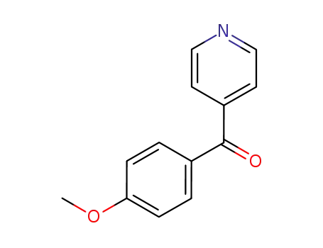 Molecular Structure of 14548-47-1 ((4-Methoxyphenyl)(4-pyridyl) ketone)