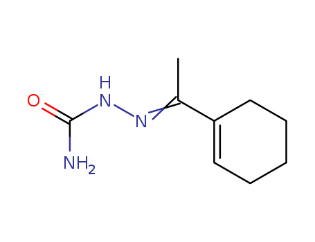 7499-13-0,1-(1-Cyclohexen-1-yl)ethanone semicarbazone,1-cyclohex-1-enyl-ethanone semicarbazone;1-Acetylcyclohexene semicarbazone;1-Cyclohex-1-enyl-aethanon-semicarbazon;Ketone,semicarbazone;
