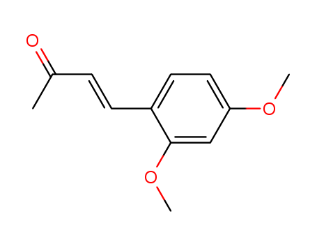 Molecular Structure of 118709-63-0 (3-Buten-2-one, 4-(2,4-dimethoxyphenyl)-, (3E)-)