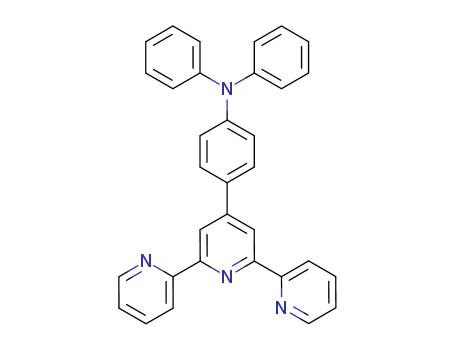 Benzenamine, N,N-diphenyl-4-[2,2':6',2''-terpyridin]-4'-yl-(408359-98-8)