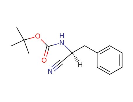 (S)-TERT-BUTYL (1-CYANO-2-PHENYLETHYL)CARBAMATE  CAS NO.99281-90-0