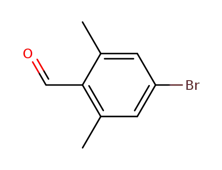 Molecular Structure of 5769-33-5 (2,6-Dimethyl-4-bromobenzaldehyde)