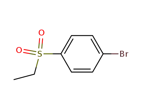 Molecular Structure of 26732-20-7 (1-BROMO-4-(ETHYLSULFONYL)BENZENE)