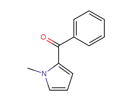 Molecular Structure of 37496-06-3 ((1-methyl-1H-pyrrol-2-yl)(phenyl)methanone)