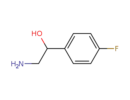 Molecular Structure of 456-05-3 (α-(Aminomethyl)-4-fluorobenzyl alcohol)