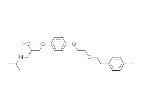Molecular Structure of 84057-96-5 (Flusoxolol)
