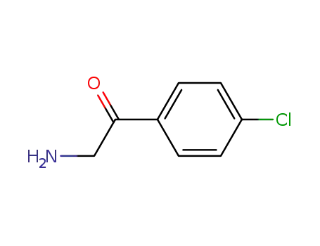 2-(4-Chlorophenyl)-2-oxoethan-1-aminium
