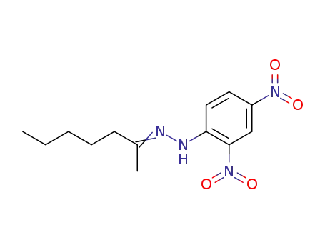 2-Heptanone, (2,4-dinitrophenyl)hydrazone