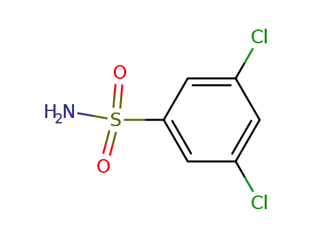 Molecular Structure of 19797-32-1 (Benzenesulfonamide,3,5-dichloro-)