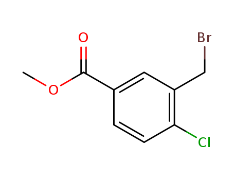 Benzoic acid,3-(bromomethyl)-4-chloro-, methyl ester