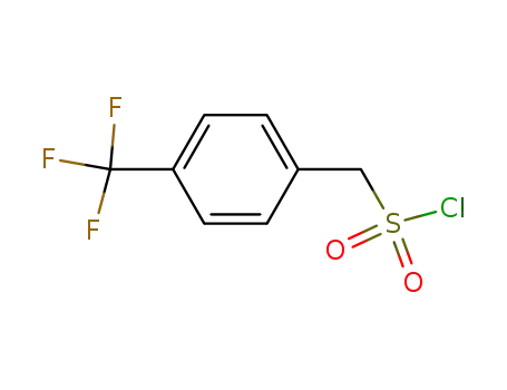 Molecular Structure of 163295-75-8 (4-TRIFLUOROMETHYLBENZYLSULFONYL CHLORIDE)
