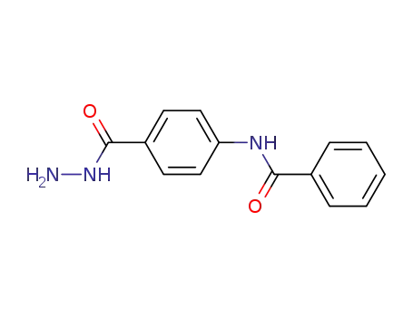 Molecular Structure of 146305-29-5 (N-(4-HYDRAZINOCARBONYL-PHENYL)-BENZAMIDE)