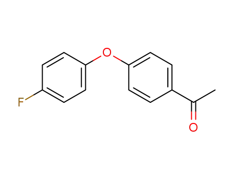 Molecular Structure of 35114-93-3 (1-[4-(4-FLUOROPHENOXY)PHENYL]ETHANONE)