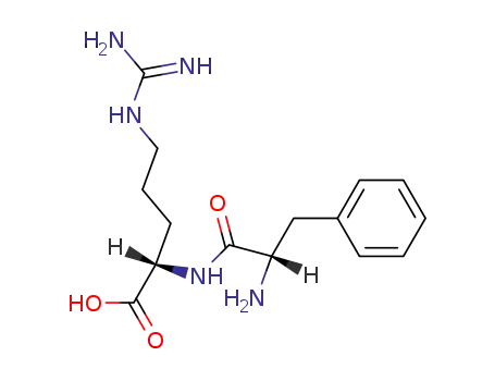 Molecular Structure of 1238-09-1 (H-PHE-ARG-OH TRIFLUOROACETATE SALT)