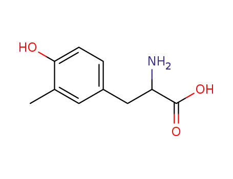 Molecular Structure of 2370-57-2 (methyl-3-tyrosine)