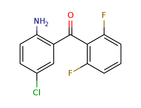 (2-Amino-5-chlorophenyl)(2,6-difl
uorophenyl)methanone