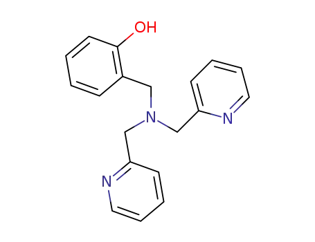 Molecular Structure of 115289-04-8 (N-(2-hydroxyphenyl)methyl-bis(2-pyridylmethyl)amine)