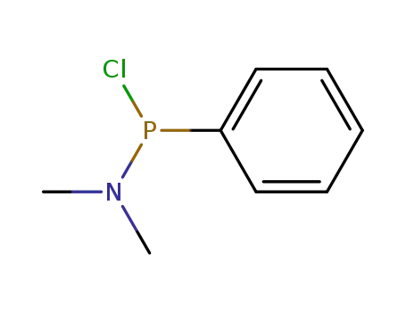 Molecular Structure of 4073-30-7 ((N,N-dimethyl)-(chloro-phenyl-phosphino)-amine)