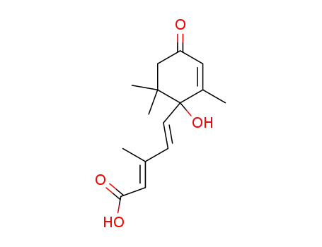 2,4-Pentadienoic acid,
5-(1-hydroxy-2,6,6-trimethyl-4-oxo-2-cyclohexen-1-yl)-3-methyl-,
(2E,4E)-