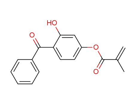 Molecular Structure of 2035-72-5 (4-METHACRYLOXY-2-HYDROXYBENZOPHENONE)