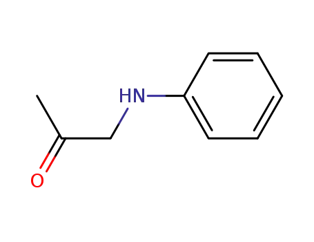Molecular Structure of 4504-29-4 (2-Propanone, 1-(phenylamino)-)