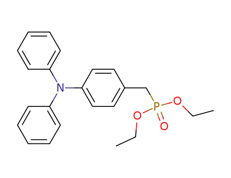 Phosphonic acid, [[4-(diphenylamino)phenyl]methyl]-, diethyl ester                                                                                                                                      (126150-12-7)