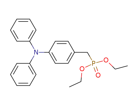 Molecular Structure of 126150-12-7 ((4-DiphenylaMino-benzyl)-phosphonic acid diethyl ester)