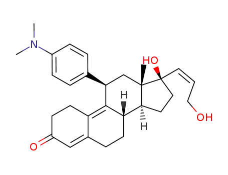 Molecular Structure of 97747-88-1 (Lilopristone)