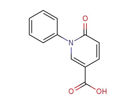 Molecular Structure of 77837-08-2 (5-CARBOXY-N-PHENYL-2-1H-PYRIDONE)
