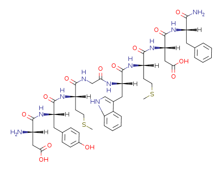 3-amino-6-[[2-[[2-[[2-[[2-[[3-carboxy-2-[(2-hydrazinyl-3-phenylpropanoyl)amino]propanoyl]amino]-4-methylsulfanylbutanoyl]amino]-3-(1H-indol-3-yl)propanoyl]amino]acetyl]amino]-4-methylsulfanylbutanoyl]
