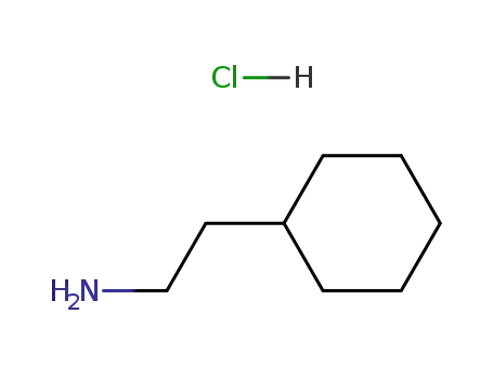 Molecular Structure of 5471-55-6 (2-CYCLOHEXYL-ETHYLAMINE HYDROCHLORIDE)