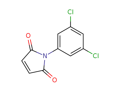 Molecular Structure of 24096-52-4 (1-(3,5-DICHLORO-PHENYL)-PYRROLE-2,5-DIONE)