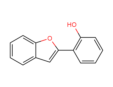 Molecular Structure of 4986-28-1 (Phenol, 2-(2-benzofuranyl)-)