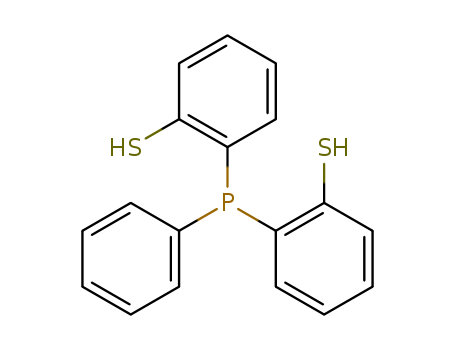 Molecular Structure of 119327-18-3 (Benzenethiol, 2,2'-(phenylphosphinidene)bis-)