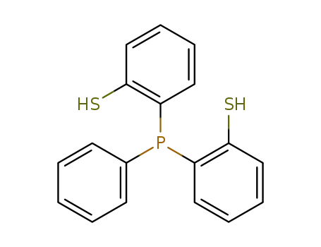 Molecular Structure of 119327-18-3 (Benzenethiol, 2,2'-(phenylphosphinidene)bis-)
