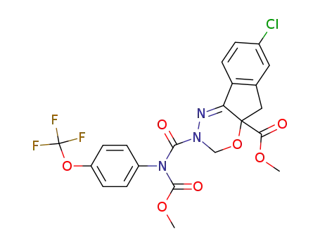 Molecular Structure of 173584-44-6 (INDOXACARB)