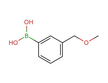 Molecular Structure of 142273-84-5 (3-Methoxymethylphenylboronic acid)