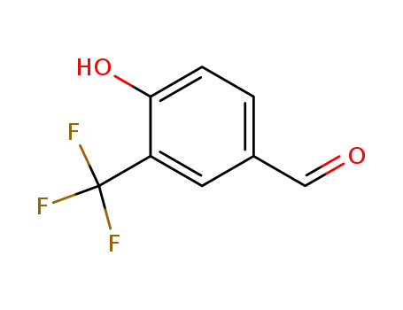 Molecular Structure of 220227-98-5 (4-HYDROXY-3-(TRIFLUOROMETHYL)BENZALDEHYDE)