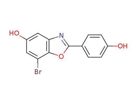 7-Bromo-2-(4-hydroxyphenyl)-1,3-benzoxazol-5-ol