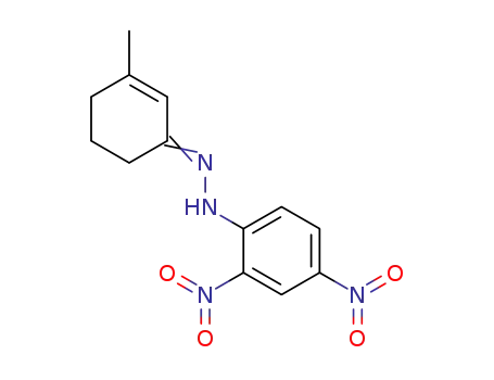 Molecular Structure of 3234-76-2 (1-(2,4-dinitrophenyl)-2-(3-methylcyclohex-2-en-1-ylidene)hydrazine)