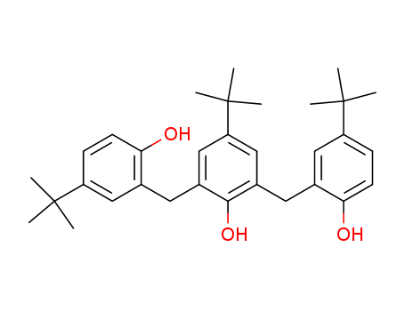 Phenol,4-(1,1-dimethylethyl)-2,6-bis[[5-(1,1-dimethylethyl)-2-hydroxyphenyl]methyl]-