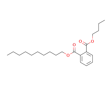 Molecular Structure of 89-19-0 (BUTYL-N-DECYL PHTHALATE)