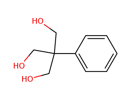 Molecular Structure of 4704-99-8 (2-(HydroxyMethyl)-2-phenylpropane-1,3-diol)