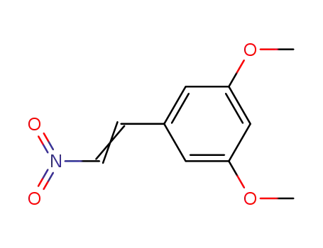 Molecular Structure of 56723-84-3 (1,3-DIMETHOXY-5-(2-NITROVINYL)BENZENE)